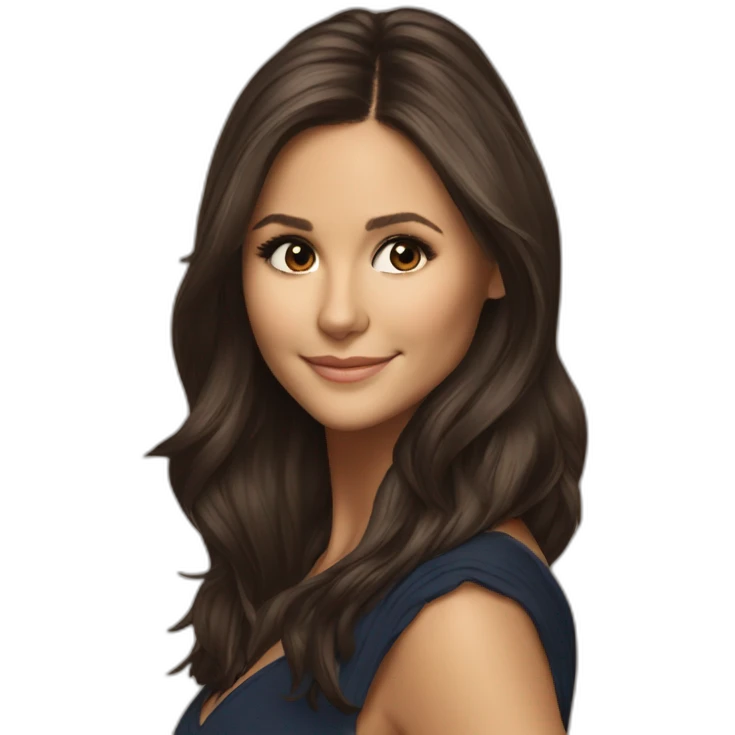 nina dobrev emoji