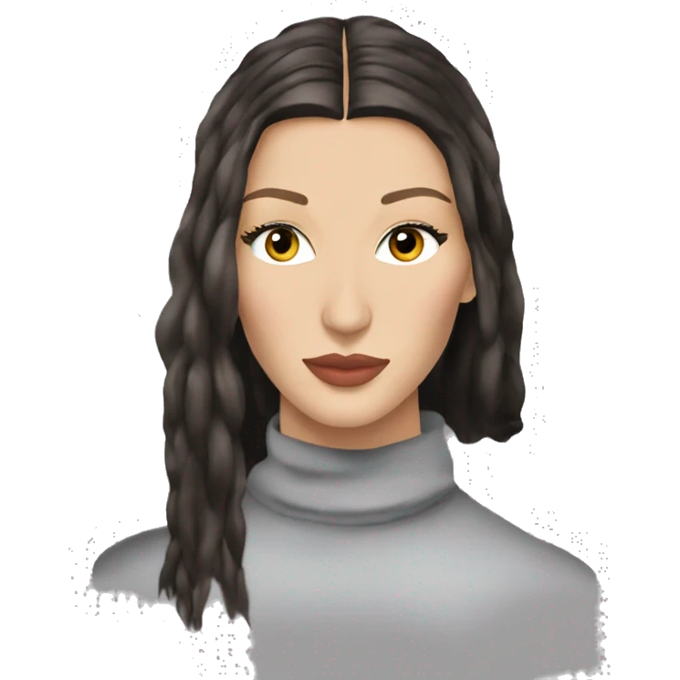 Bella hadid emoji
