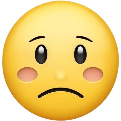 sad cute smiley face emoji