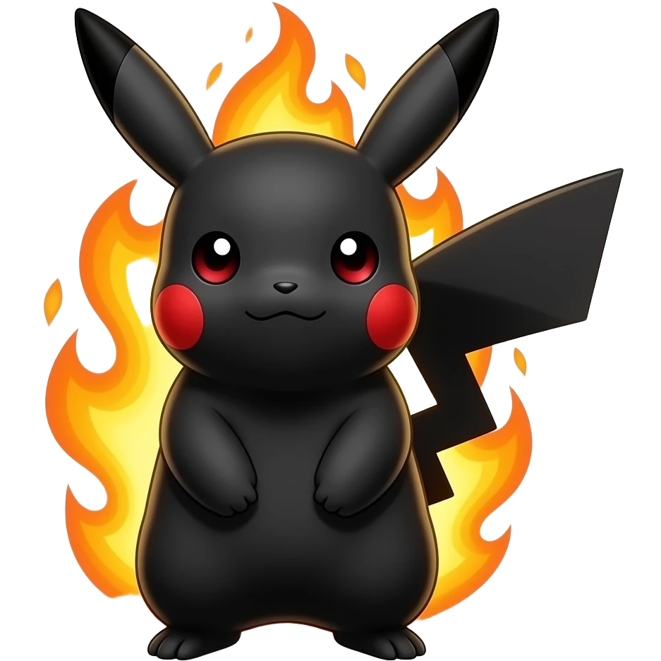 Demon Pikachu emoji