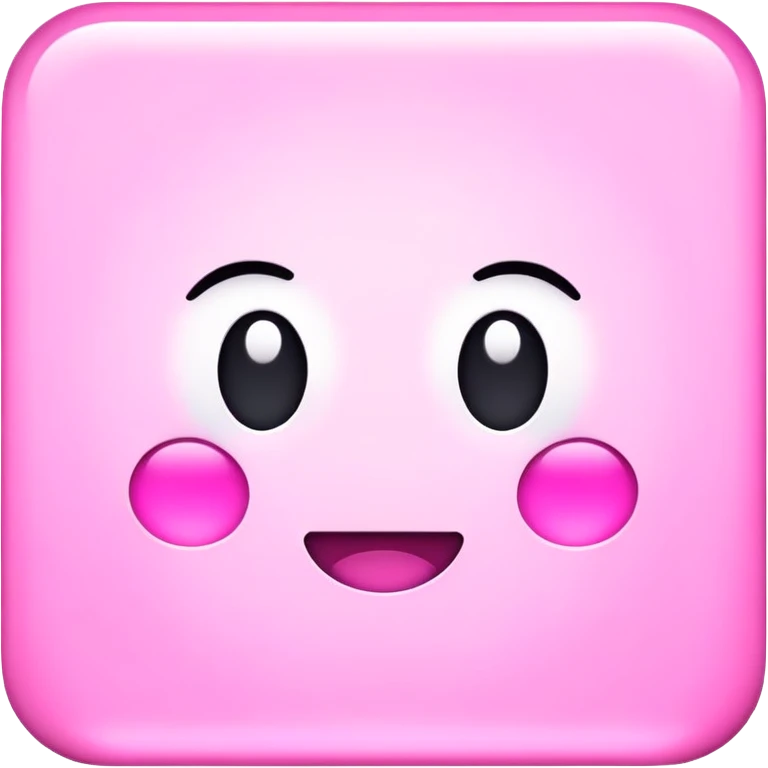 OK text in a pink square emoji