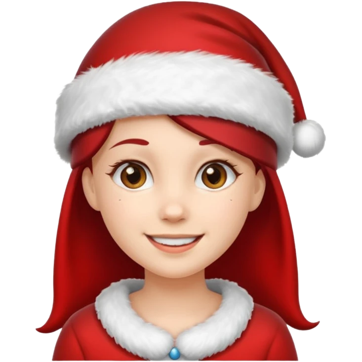Girly Christmas emoji