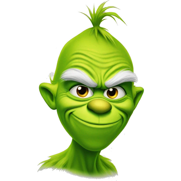 Grinch knee surgery tomorrow emoji