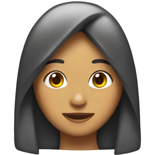 chica con lazo  emoji