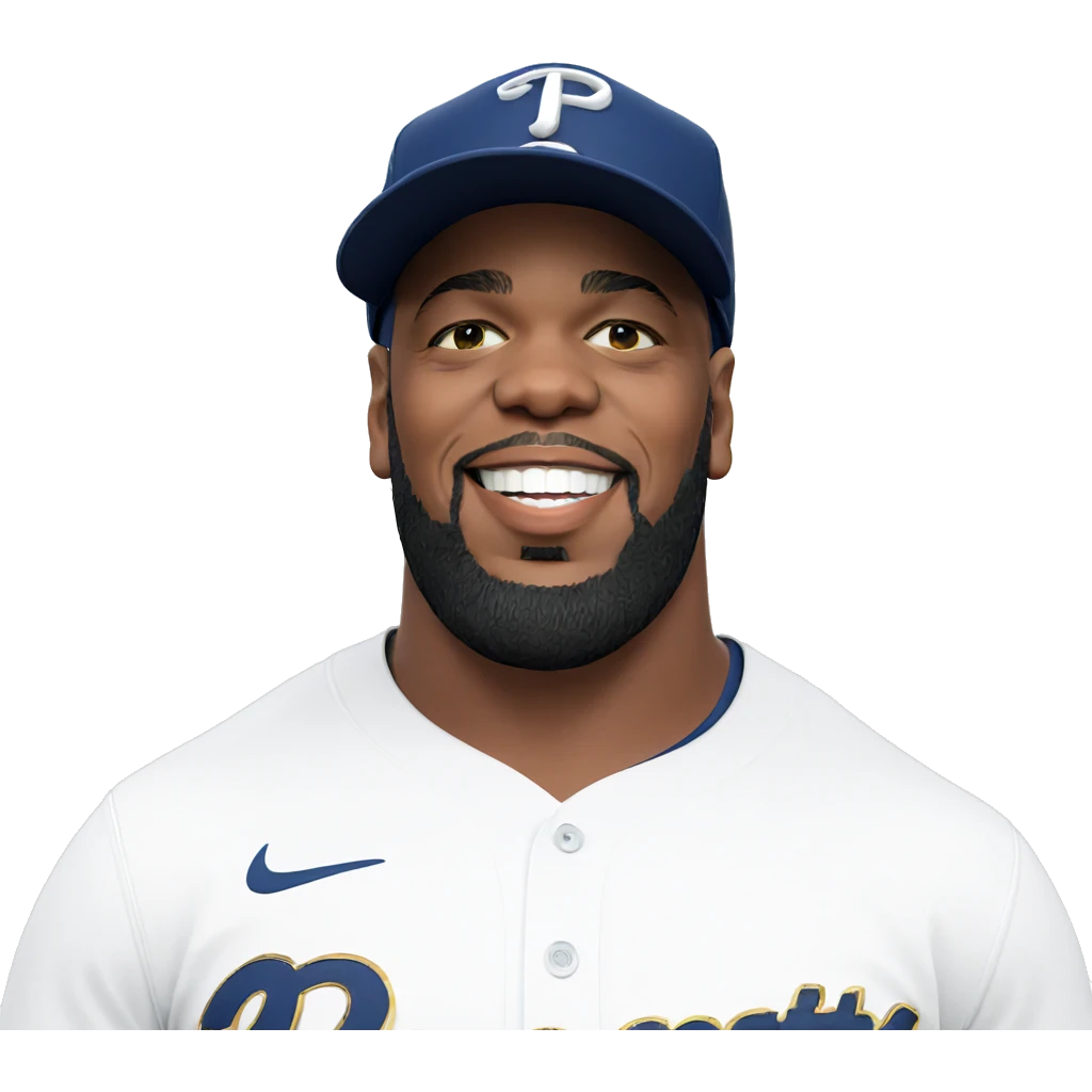 smiling boy in baseball cap emoji