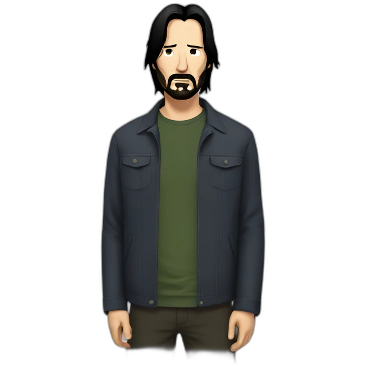 sad keanu emoji