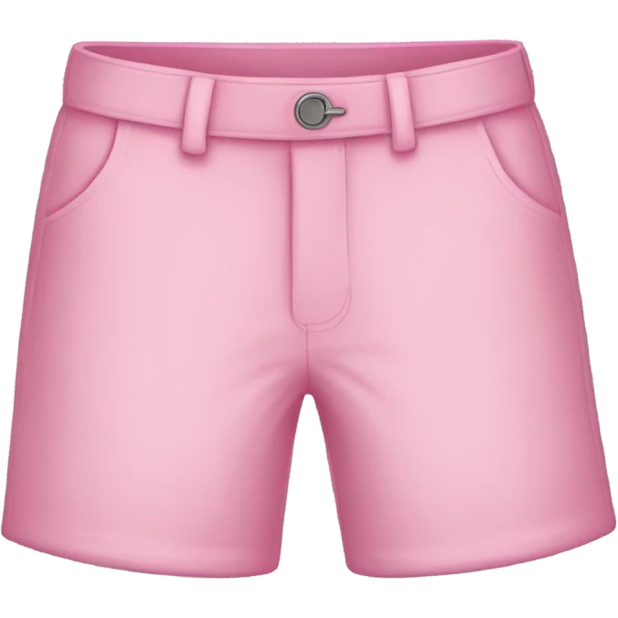 Folded pink shorts emoji