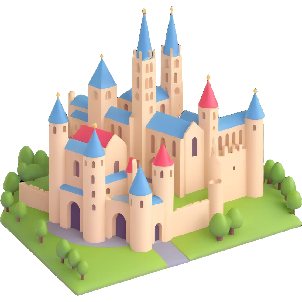 Poitiers cityscape or landmark, France emoji