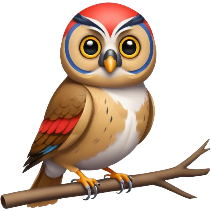 Owl Finches emoji