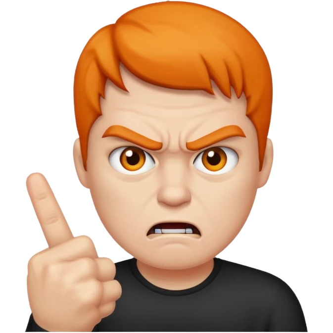 😭🖕🏻 emoji