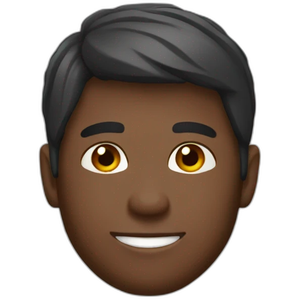 Triatleet donkerbruinhaar emoji