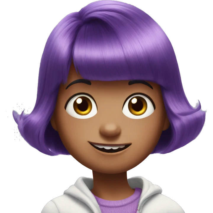 Boo from monsters inc emoji
