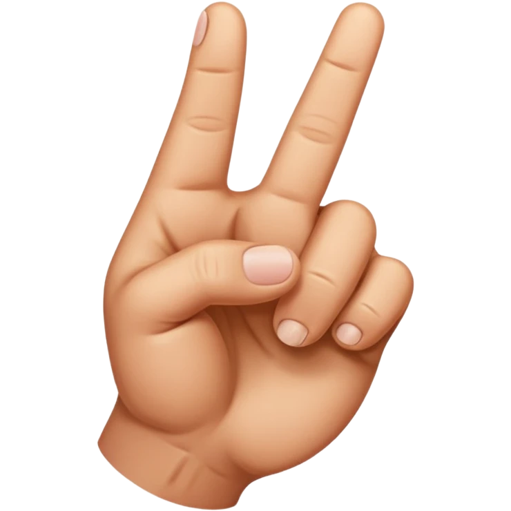 pointing finger emoji