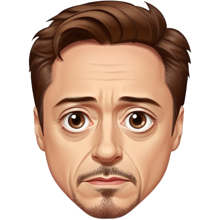 Роберт Дауни владший закатывает глаза  emoji
