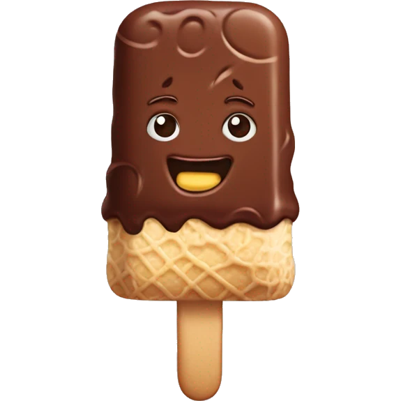 chocolate ice cream bar emoji