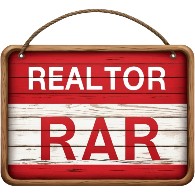 for sale realtor sign emoji