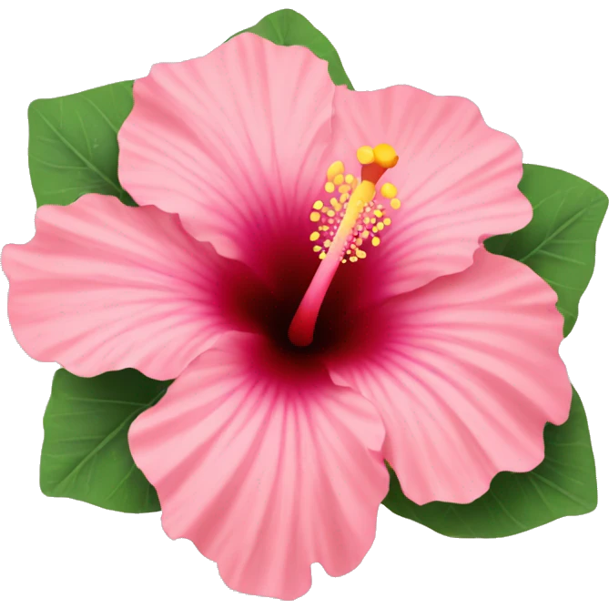 Hibiscus  emoji