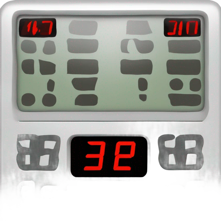 Basketball clock emoji
