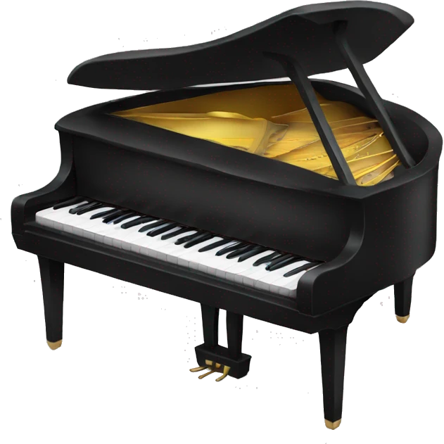 Black Piano  emoji