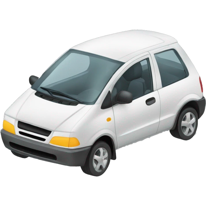 atracción de coches de choque emoji