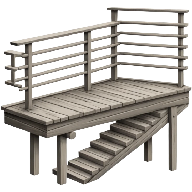 Wooden balcony emoji