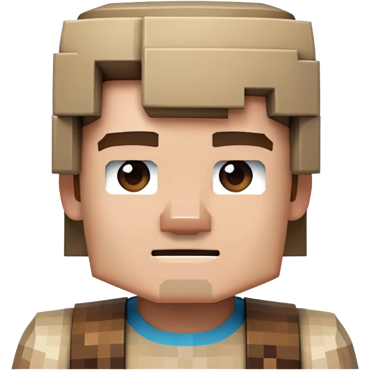 Minecraft Steve emoji