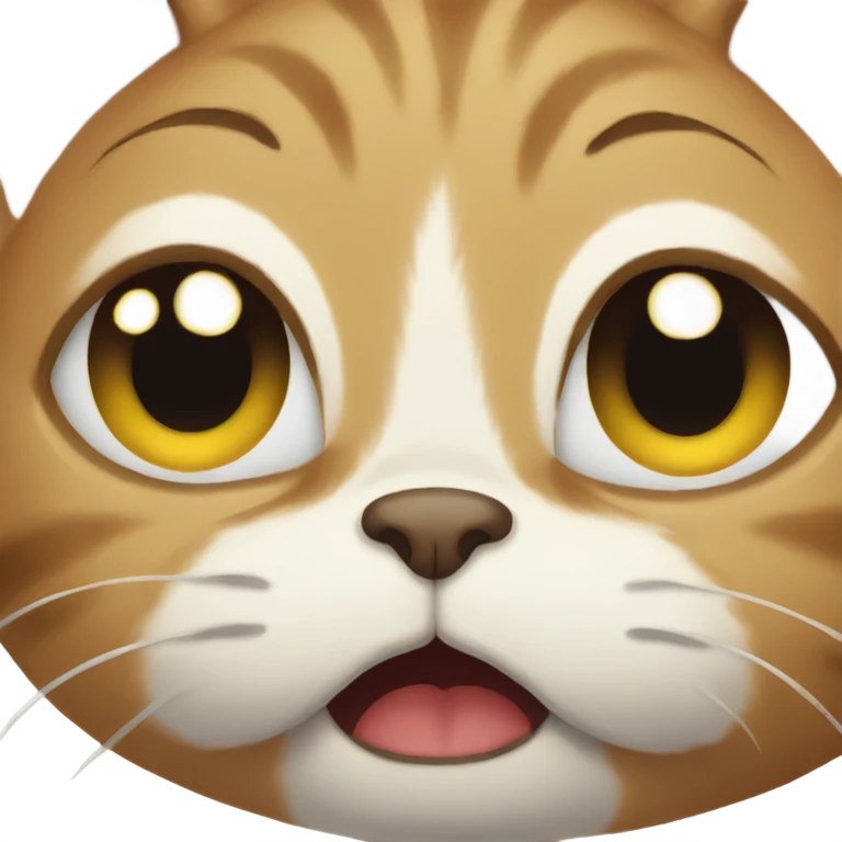 Crying cat emoji
