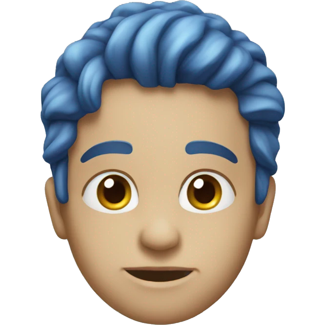 blue emoji