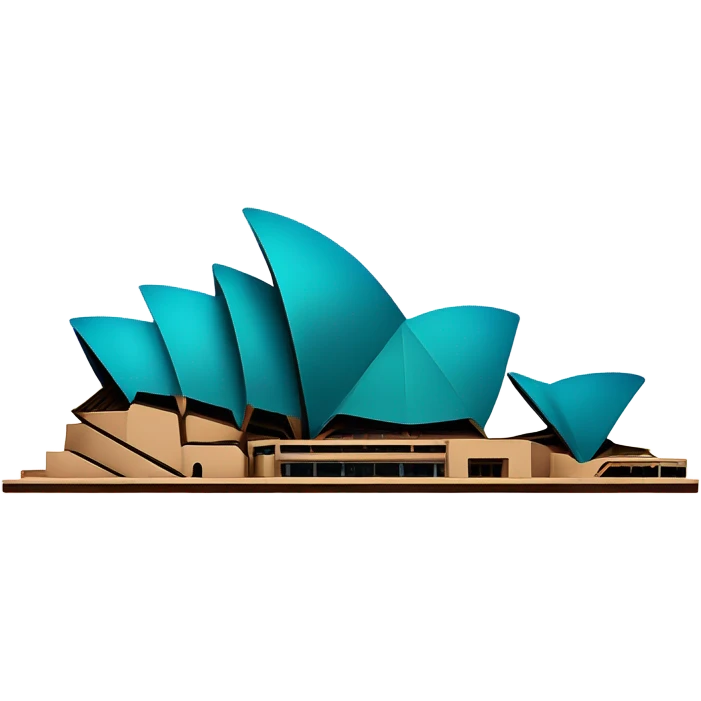 Sydney opera house emoji