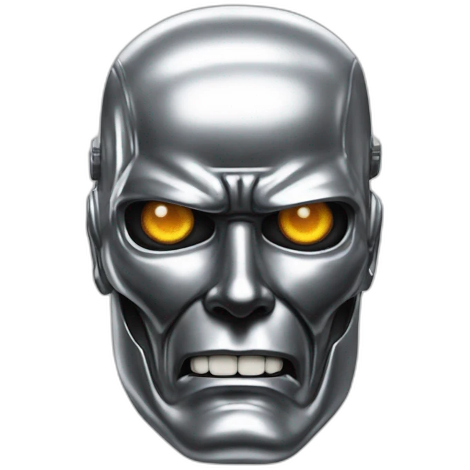 the T-1000 from the movie Terminator 2 emoji