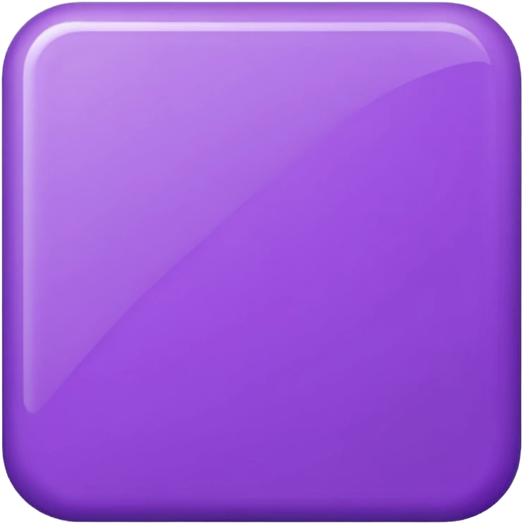purple Rectangle shape emoji