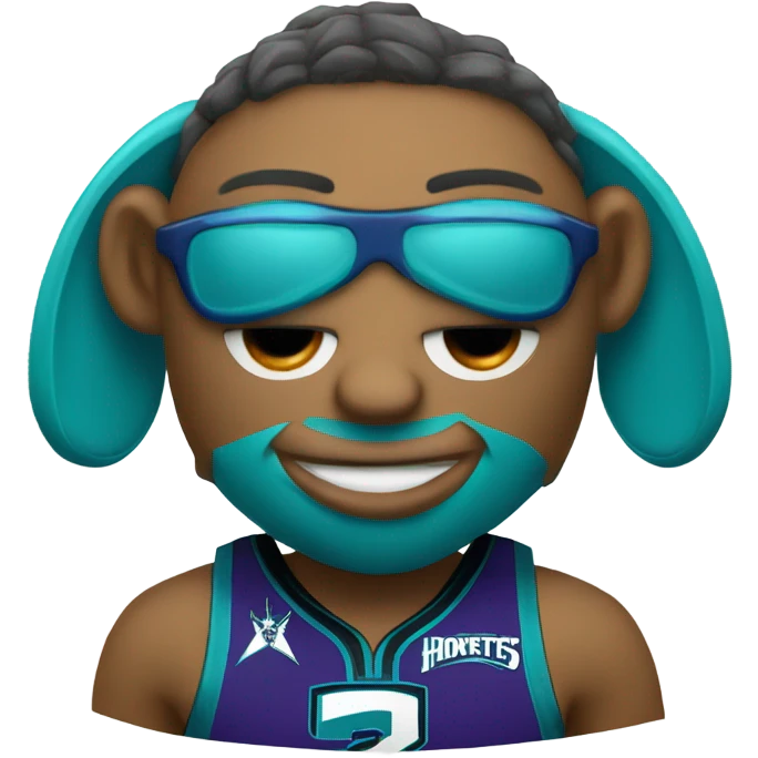 Charlotte hornets mascot emoji