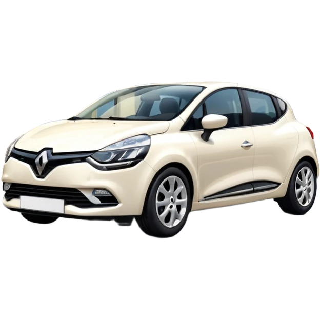 white renault clio emoji