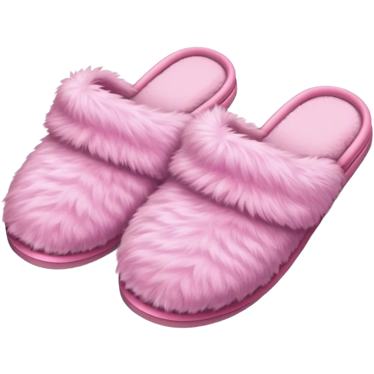 Pink slippers emoji