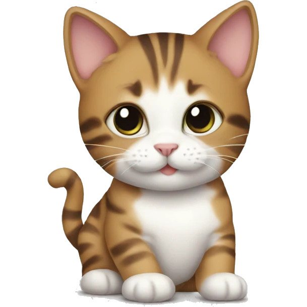Cat love baby emoji