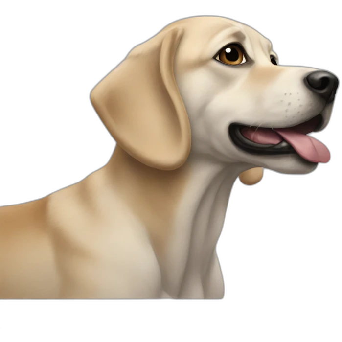 Chien plus cheval emoji