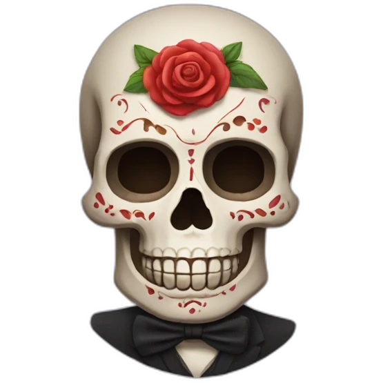 Calavera enojada emoji
