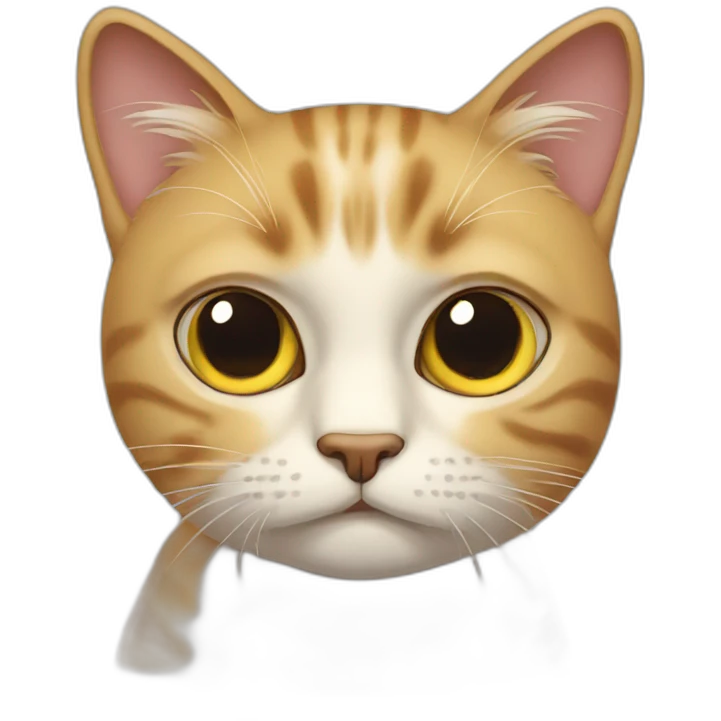 unimpressed cat emoji