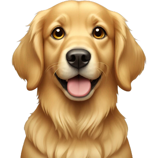 Golden retriever  emoji