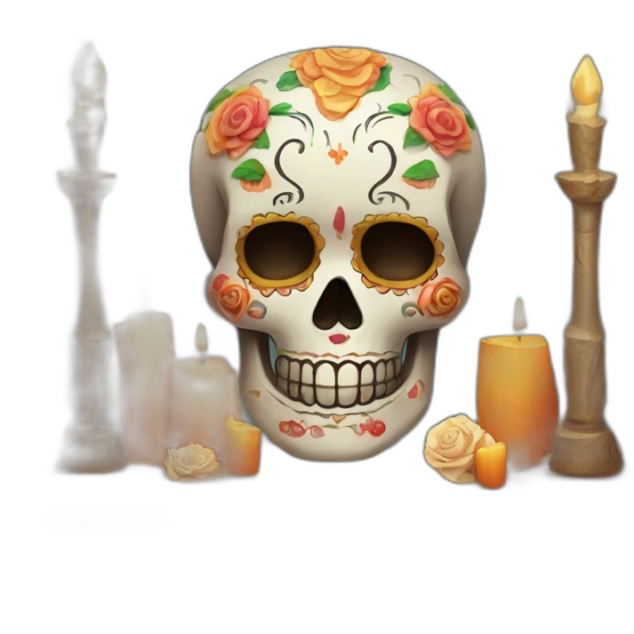 altar de muertos emoji