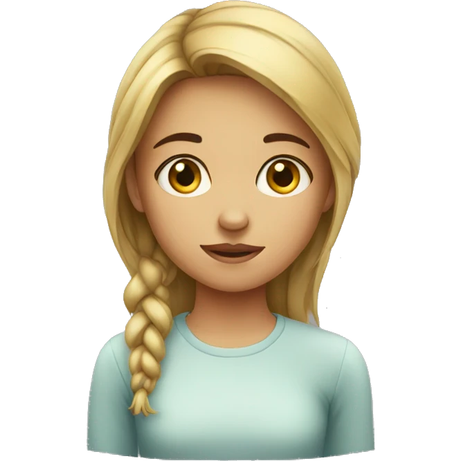 Poor girl  emoji