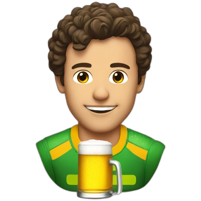 Lando norris beer emoji