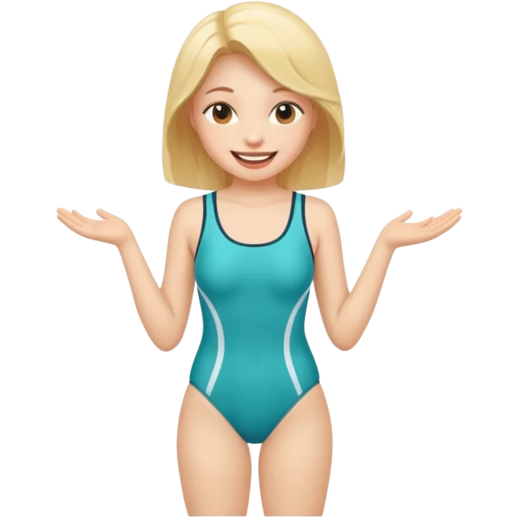 Дівка в купальнике emoji