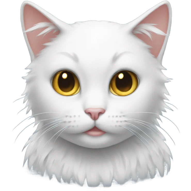 The angel cat emoji