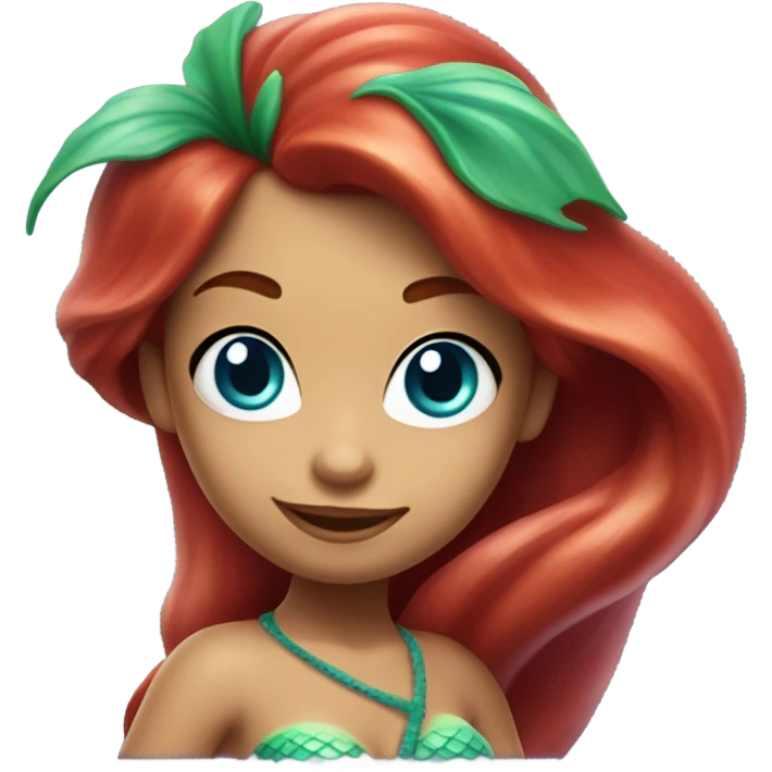 mermaid ariel emoji