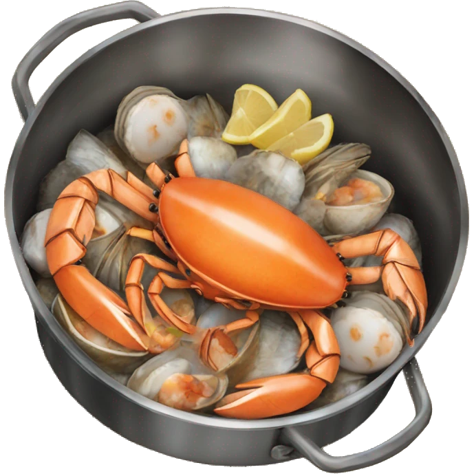 Seafood boil  emoji