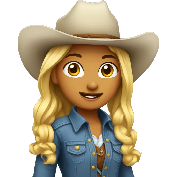 Cowgirl emoji