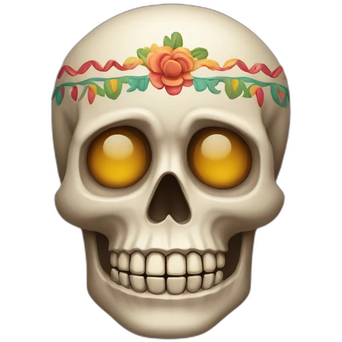 Crâne mexicain emoji