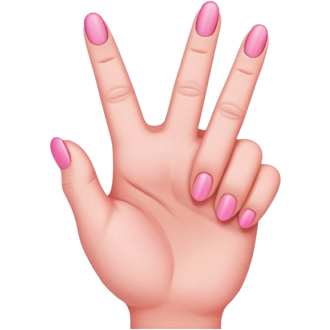 pink middle finger  emoji
