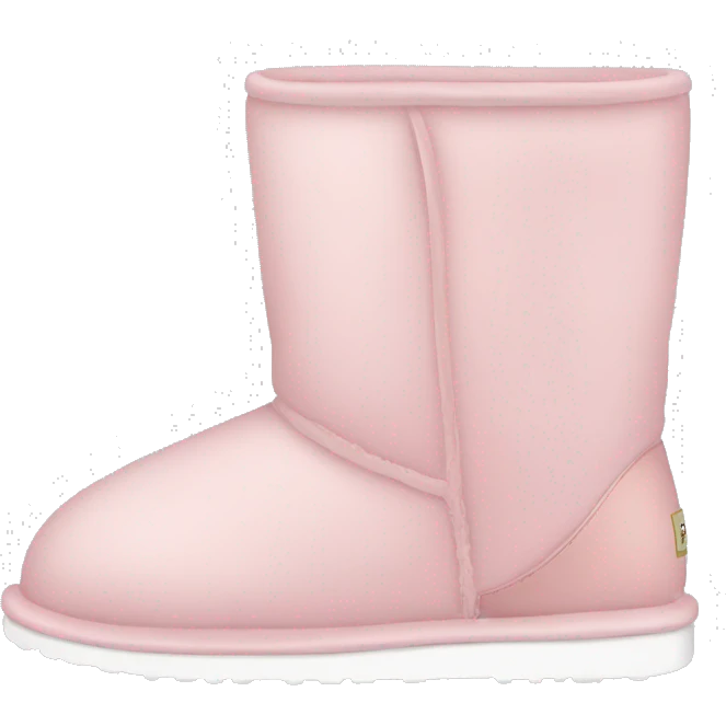 Light pink uggs emoji